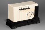 Philco UA52P in Ivory + Black - Incredible Ultra Rare Deco Radio